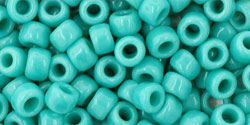 Round 6/0 Tube 2.5" : Opaque Turquoise