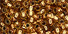 TOHO Round 6/0 : Copper-Lined Lt Topaz