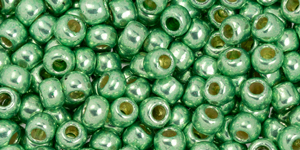 TOHO - Round 6/0 : PermaFinish Galvanized Mint Green