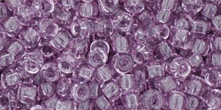 Round 8/0 Tube 2.5" : Transparent Alexandrite