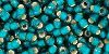 TOHO - Round 8/0 : Silver-Lined Frosted Teal