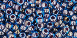 TOHO - Round 8/0 : Inside-Color Blue Raspberry