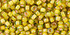 TOHO - Round 8/0 : Inside-Color Jonquil/Apricot-Lined
