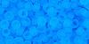 TOHO - Round 8/0 : Transparent-Frosted Med Aquamarine