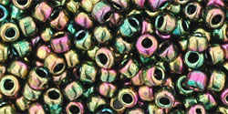 Round 8/0 Tube 2.5" : Higher-Metallic Iris - Olivine