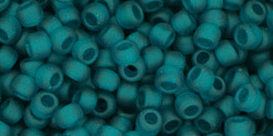 TOHO - Round 8/0 : Transparent-Frosted Teal