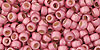 TOHO - Round 8/0 : PermaFinish - Matte Galvanized Pink Lilac