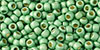 TOHO - Round 8/0 : PermaFinish - Frosted Galvanized Mint Green