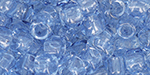 TOHO RE∶Glass Round 8/0 : Transparent Blue