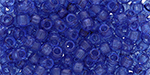 TOHO Round 8/0 : HYBRID ColorTrends: Transparent - Lapis Blue
