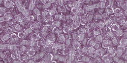 Round 11/0 Tube 2.5" : Transparent Alexandrite