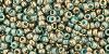 TOHO - Round 11/0 : Gilded Marble Turquoise