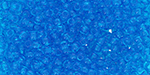 TOHO Round 11/0 : Transparent Dk Aquamarine