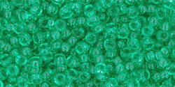 TOHO - Round 11/0 : Transparent Beach Glass Green