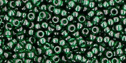 TOHO - Round 11/0 : Transparent Green Emerald