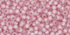 TOHO - Round 11/0 : PermaFinish - Silver-Lined Milky Soft Pink