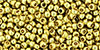 TOHO - Round 11/0 : PermaFinish - Galvanized Yellow Gold
