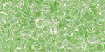 TOHO RE∶Glass Round 11/0 : Transparent Green