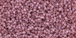 TOHO Round 15/0 : Translucent Dusty Rose