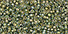 TOHO - Round 15/0 : Gold-Lined Luster Black Diamond