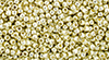 TOHO Round 15/0 : PermaFinish - Galvanized Yellow Gold