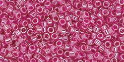 TOHO - Treasure #1 (11/0) : Hot Pink-Lined Rosaline