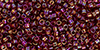 TOHO - Treasure #1 (11/0) : Transparent Ruby Rainbow