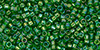 TOHO - Treasure #1 (11/0) : Transparent Grass Green Rainbow