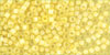 TOHO - Treasure #1 (11/0) : Inside-Color Luster Crystal/Opaque Yellow-Lined