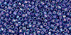 TOHO - Treasure #1 (11/0) : Lavender-Lined Aqua Rainbow
