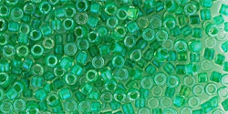 TOHO - Treasure #1 (11/0) : Inside-Color Crystal/Shamrock-Lined