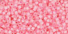 TOHO - Treasure #1 (11/0) : Inside-Color Crystal/Hot Pink-Lined
