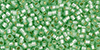 TOHO - Treasure #1 (11/0) : Transparent Silver-Lined Mint Green