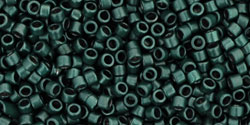 TOHO - Treasure #1 (11/0) : Higher-Metallic Frosted Teal Hematite