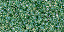 TOHO - Treasure #1 (11/0) : Shamrock-Lined Crystal Rainbow