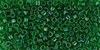 TOHO - Treasure #1 (11/0) : Inside-Color Emerald/Dk Emerald-Lined