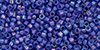 TOHO - Treasure #1 (11/0) : Purple-Lined Lt Sapphire