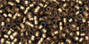 TOHO - Treasure #1 (11/0) : Gold-Lined Frosted Black Diamond