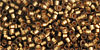 TOHO - Treasure #1 (11/0) : Frosted Gold-Lined Black Diamond Rainbow