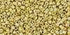 TOHO - Treasure #1 (11/0) : PermaFinish Galvanized Yellow Gold