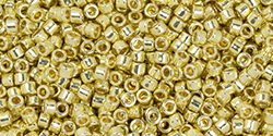 TOHO - Treasure #1 (11/0) : PermaFinish Galvanized Yellow Gold