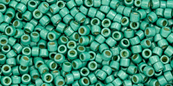 TOHO - Treasure #1 (11/0) : PermaFinish Galvanized Matte Lt Teal