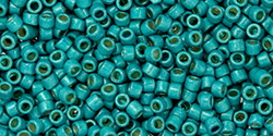 TOHO - Treasure #1 (11/0) : PermaFinish Galvanized Matte Teal