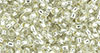 TOHO - Takumi LH Round 11mm : PermaFinish - Silver-Lined Crystal