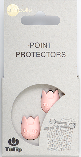 2 Pcs Tulip AC-044 Amicolle Point Protectors Small Pink