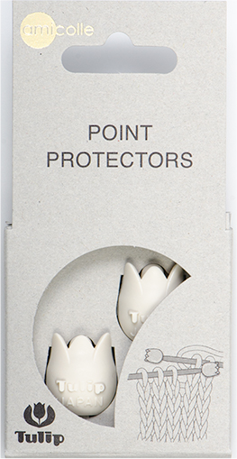 Tulip - Point Protectors (2 pcs) : White Large