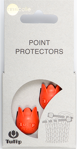 Tulip - Point Protectors (2 pcs) : Orange Large