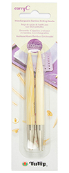 Tulip - carryC Interchangeable Bamboo Knitting Needles (2 pcs) : 8.00mm