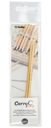 Tulip - CarryC Long Interchangeable Bamboo Knitting Needles (2 pcs) : 3.50mm