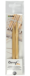 Tulip - CarryC Long Interchangeable Bamboo Knitting Needles (2 pcs) : 8.00mm